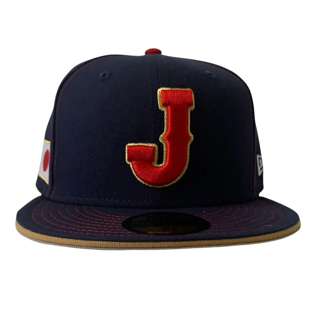 New Era 59FIFTY Size 7 1/2 Japan Baseball 2026 World Baseball Fitted Hat Cap New